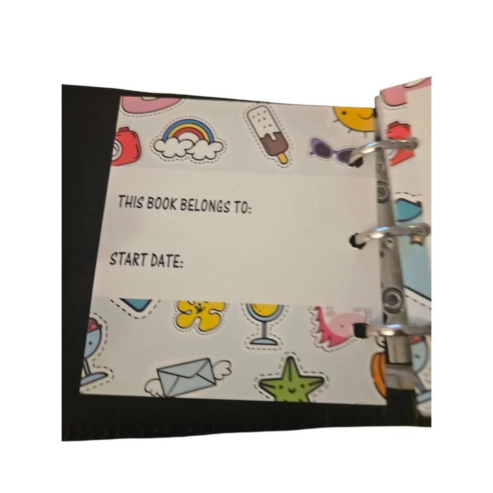 30 Envelope Savings‎ Challenge Binder Wallet Organizer Budgeting Planner